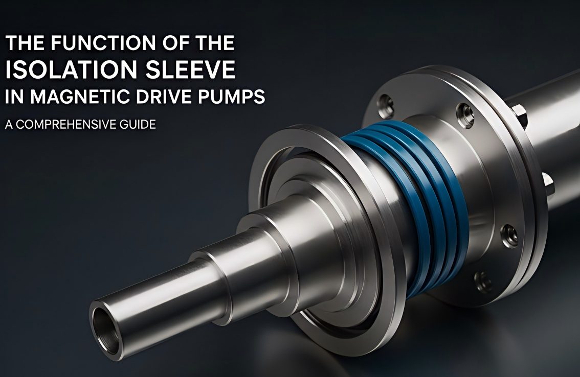 चुम्बकीय ड्राइभ पम्पहरूमा अलगाव स्लीभको कार्य