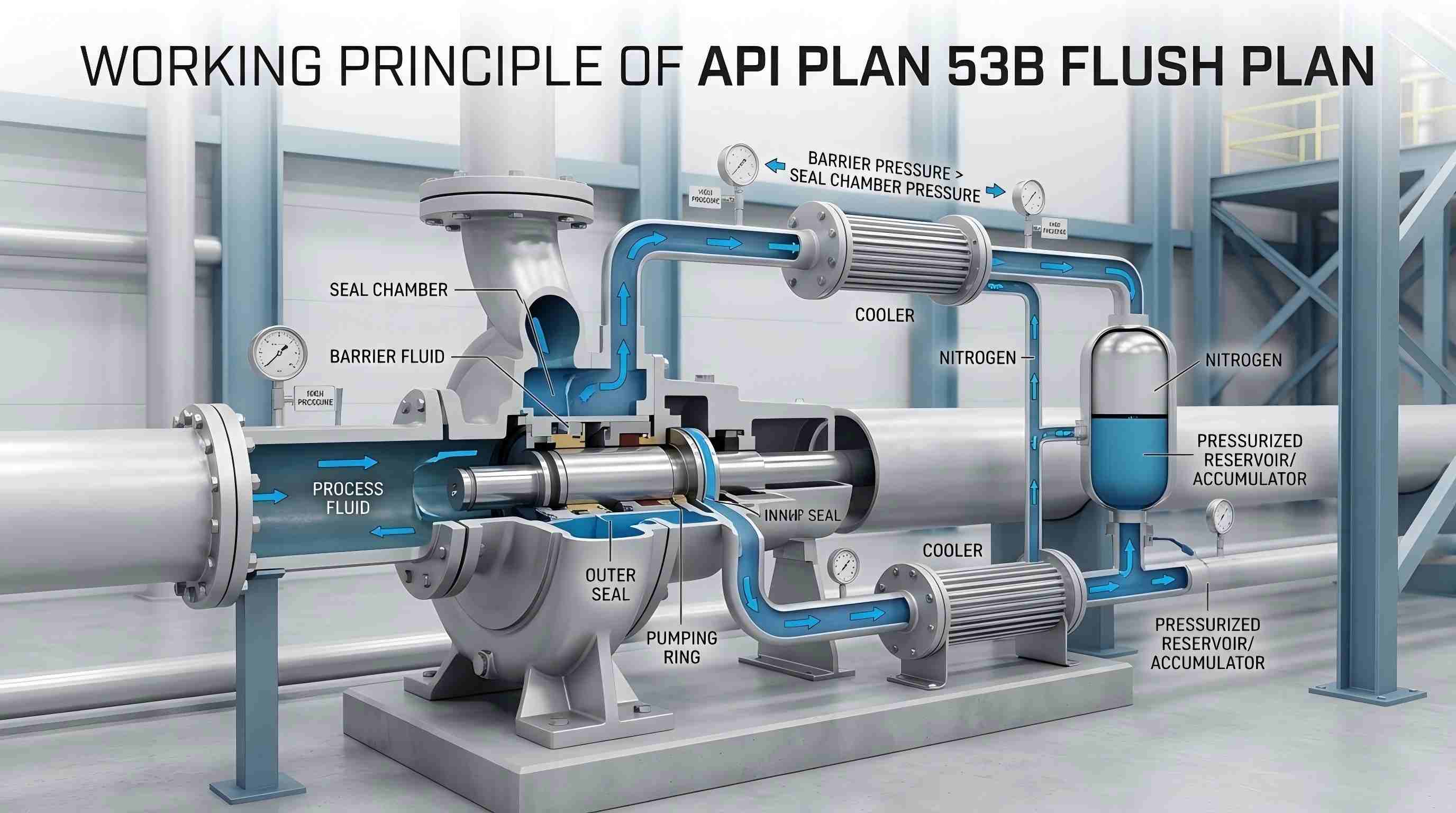 API PLAN 53B फ्लस योजनाको कार्य सिद्धान्त